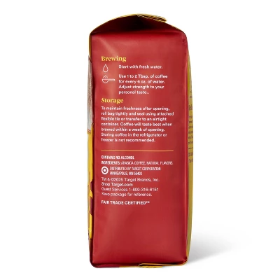 Naturally Flavored Hot Buttery Rum Light Roast Ground Coffee - 12oz - Good & Gather™ 3 Naturally Flavored Hot Buttery Rum Light Roast Ground Coffee - 12oz - Good & Gather™