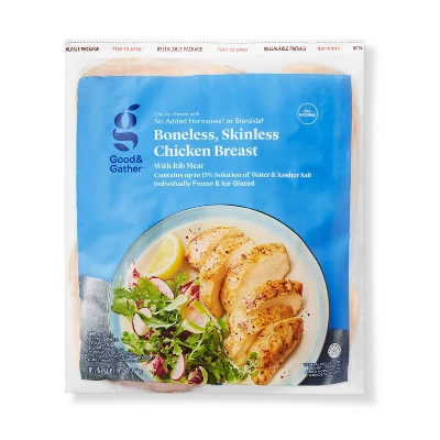 All Natural Boneless & Skinless Chicken Breast - Frozen - 64oz - Good & Gather™ 5 All Natural Boneless & Skinless Chicken Breast - Frozen - 64oz - Good & Gather™ - Image 3