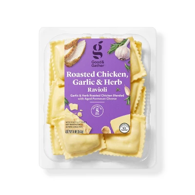 Roasted Chicken, Garlic & Herb Ravioli - 9oz - Good & Gather™ 5 Roasted Chicken, Garlic & Herb Ravioli - 9oz - Good & Gather™ - Image 3