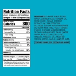 Coconut Breaded Shrimp With Sweet Chili Sauce - Frozen - 22oz - Good & Gather™ -Good & Gather GUEST b9fbf9bb 5db2 4448 8213 21b5316cb4e4