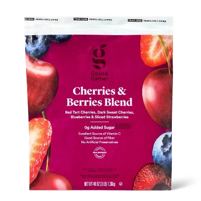 Cherries And Berries Frozen Blend - 48oz - Good & Gather™ 6 Cherries And Berries Frozen Blend - 48oz - Good & Gather™ - Image 4