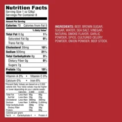 Original Beef Jerky - 8oz - Good & Gather™ -Good & Gather GUEST ba8e5135 9676 43f1 9c65 13725916791d