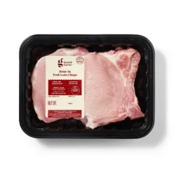 Bone-in Pork Loin Chops - 0.60-3.00 Lbs - Price Per Lb - Good & Gather™ -Good & Gather GUEST bb4122f3 d30f 4a4c af63 10113b1ad0e2