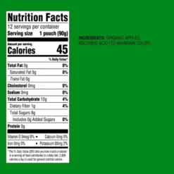 Organic Applesauce Pouches - Unsweetened Apple - 12ct - Good & Gather™ -Good & Gather GUEST bba9246f c374 46d8 b418 ec4271baacb2