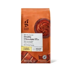 Naturally Flavored Double Chocolate Light Roast Ground Coffee 12oz - Good & Gather™ 9 Naturally Flavored Double Chocolate Light Roast Ground Coffee 12oz - Good & Gather™ -Good & Gather GUEST c21e9cba 03d7 49b2 bf1d 004781bd3b00