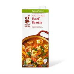 Reduced Sodium Beef Broth - 32oz - Good & Gather™ -Good & Gather GUEST c24caf1b edb6 4a52 9368 e0871ef111eb