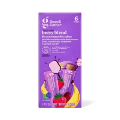 Naturally Flavored Berry Blend Frozen Smoothie Tubes - 12oz/6ct - Good & Gather™ -Good & Gather GUEST c345217b 7088 475c b6d0 2e5bdf2e632b