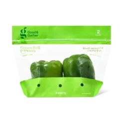 Green Bell Peppers - 2ct - Good & Gather™ -Good & Gather GUEST c63099a9 f1a3 4217 b40f 7ce91c50909c
