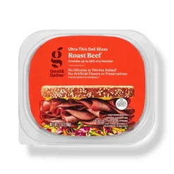 Roast Beef Ultra-Thin Deli Slices - 7oz - Good & Gather™ -Good & Gather GUEST c6af45b3 beef 4e6a 8e7d 41fabc3d3e9b
