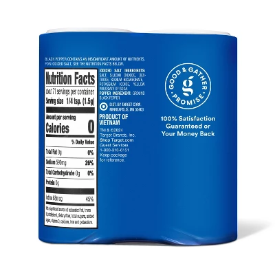 Salt & Pepper Shakers - 5oz - Good & Gather™ 3 Salt & Pepper Shakers - 5oz - Good & Gather™