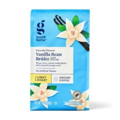 Naturally Flavored Vanilla Bean Brulee Light Roast Ground Coffee - 12oz - Good & Gather™ -Good & Gather GUEST c9747e7e b313 49c8 bb62 10889ba0ff88