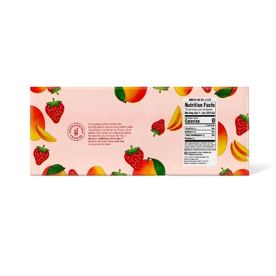 Strawberry Mango Sparkling Water - 10pk/7.5 Fl Oz Cans Good & Gather™ 3 Strawberry Mango Sparkling Water - 10pk/7.5 Fl Oz Cans Good & Gather™