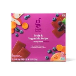 Berry Blend Fruit And Veggie Strips - 12.5oz/25ct - Good & Gather™ 7 Berry Blend Fruit And Veggie Strips - 12.5oz/25ct - Good & Gather™ -Good & Gather GUEST cb3eeb8d e2a2 4b5c 95b4 e250ef0e7b8e
