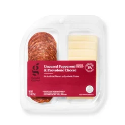 Uncured Pepperoni And Provolone Cheese Snacker - 2.5oz - Good & Gather™ -Good & Gather GUEST cb6489e2 8c04 4866 881b ca1d9455dfdc