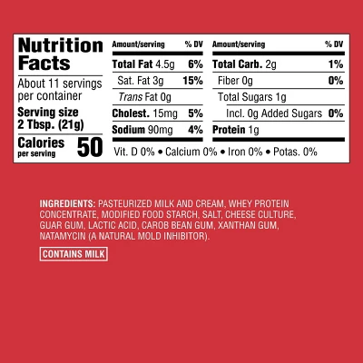 Whipped Plain Cream Cheese Spread - 8oz - Good & Gather™ 5 Whipped Plain Cream Cheese Spread - 8oz - Good & Gather™ - Image 3