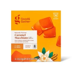 Naturally Flavored Caramel Macchiato Light Roast Coffee - 16ct Single Serve Pods - Good & Gather™ 9 Naturally Flavored Caramel Macchiato Light Roast Coffee - 16ct Single Serve Pods - Good & Gather™ -Good & Gather GUEST cddb7307 4f93 4964 a243 0b0ddd4c9211