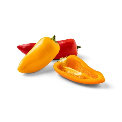 Mini Sweet Peppers - 16oz - Good & Gather™ (Packaging May Vary) 3 Mini Sweet Peppers - 16oz - Good & Gather™ (Packaging May Vary)