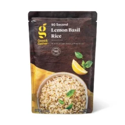 90 Second Lemon Basil Rice - 8.8oz - Good & Gather™ 7 90 Second Lemon Basil Rice - 8.8oz - Good & Gather™ -Good & Gather GUEST ce9c6a40 69c3 47bd b454 bb775d08cb03