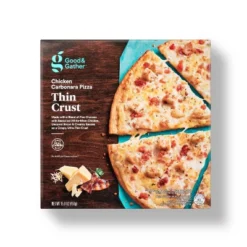 Thin Crust Chicken Carbonara Frozen Pizza - 15.9oz - Good & Gather™ -Good & Gather GUEST cf371da6 66f3 4567 8404 7681e6c812c3