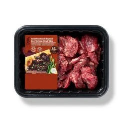 Bourbon Black Pepper Beef Sirloin Steak Tips - 13oz - Good & Gather™ -Good & Gather GUEST d0f9bc0b 86b4 4a18 9400 60900cd45be7