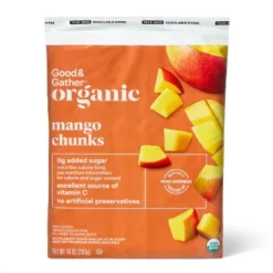 Organic Frozen Mango Chunks - 10oz - Good & Gather™ -Good & Gather GUEST d2e53385 ba65 428c ae85 75162f8b4cee
