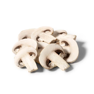 Fresh Sliced White Mushrooms - 8oz - Good & Gather™ 2 Fresh Sliced White Mushrooms - 8oz - Good & Gather™