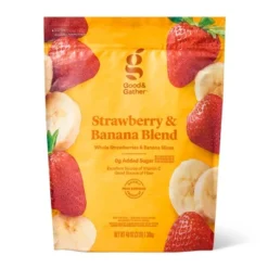 Strawberry Banana Frozen Fruit Blend - 48oz - Good & Gather™ 9 Strawberry Banana Frozen Fruit Blend - 48oz - Good & Gather™ -Good & Gather GUEST d303b3ac 95f8 4106 87d3 cadb216ee0bf