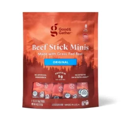 Original Beef Sticks Minis - 4oz/8ct - Good & Gather™ -Good & Gather GUEST d488a6ae 9253 40c5 9437 45269630e5b5