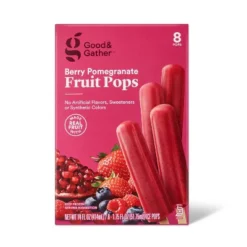 Frozen Berry Pomegranate Fruit Pops - 8pk/14 Fl Oz - Good & Gather™ -Good & Gather GUEST d494dae1 faa6 426e 856a d79c07ec415a