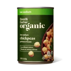 Organic Low Sodium Chickpeas Garbanzo Beans - 15oz - Good & Gather™ -Good & Gather GUEST d5be7b9e bcc0 4034 b691 f59007ecdaf1
