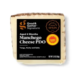 Signature Manchego Cheese - 5.3oz - Good & Gather™ -Good & Gather GUEST d607dd23 5a85 4f6f 89e4 072b5b2b8eb7