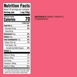 Frozen Non-GMO Mango Strawberry Fruit Blend - 48oz - Good & Gather™ 8 Frozen Non-GMO Mango Strawberry Fruit Blend - 48oz - Good & Gather™ -Good & Gather GUEST d732b6b2 ca43 4a3c 889a 85948d9bb6f8
