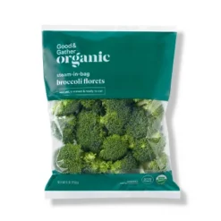 Fresh Organic Steam-in-Bag Broccoli Florets - 9oz - Good & Gather™ 9 Fresh Organic Steam-in-Bag Broccoli Florets - 9oz - Good & Gather™ -Good & Gather GUEST d8e3da48 ad5e 4216 9f4d 573adc5bc5a1