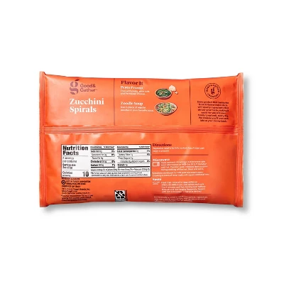 Frozen Zucchini Spirals - 12oz - Good & Gather™ 3 Frozen Zucchini Spirals - 12oz - Good & Gather™