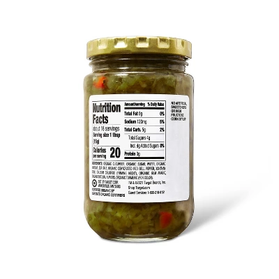 Organic Sweet Relish - 8oz - Good & Gather™ 3 Organic Sweet Relish - 8oz - Good & Gather™