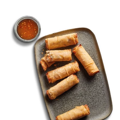 Frozen Chicken Thai Basil Spring Rolls - 10oz/5ct - Good & Gather™ 4 Frozen Chicken Thai Basil Spring Rolls - 10oz/5ct - Good & Gather™ - Image 2