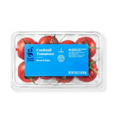 Fresh Cocktail Tomatoes - 16oz - Good & Gather™ (Packaging May Vary) 6 Fresh Cocktail Tomatoes - 16oz - Good & Gather™ (Packaging May Vary) - Image 4