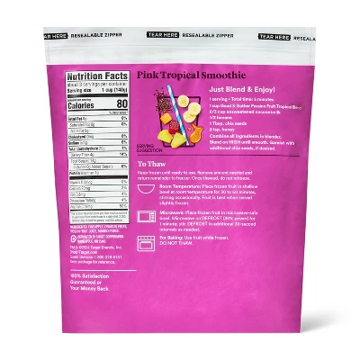 Frozen Dragon Fruit & Passion Fruit Blend - 16oz - Good & Gather™ 3 Frozen Dragon Fruit & Passion Fruit Blend - 16oz - Good & Gather™