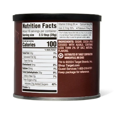 Double Chocolate Flavored Hot Cocoa Mix - 16oz - Good & Gather™ 3 Double Chocolate Flavored Hot Cocoa Mix - 16oz - Good & Gather™