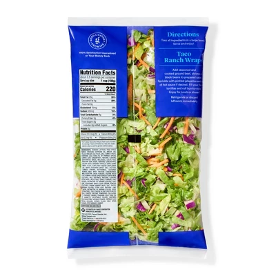 Taco Ranch Chopped Salad Kit - 11.6oz - Good & Gather™ 4 Taco Ranch Chopped Salad Kit - 11.6oz - Good & Gather™ - Image 2