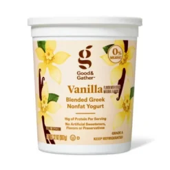 Vanilla Greek Yogurt - 32oz - Good & Gather™ 14 Vanilla Greek Yogurt - 32oz - Good & Gather™ -Good & Gather GUEST debe3188 9900 4f50 a25c 265a899aefb7
