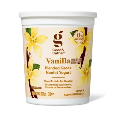 Vanilla Greek Yogurt - 32oz - Good & Gather™ 8 Vanilla Greek Yogurt - 32oz - Good & Gather™ - Image 6