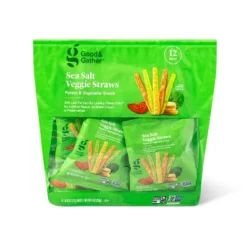 Sea Salt Veggie Straws Potato & Vegetable Snack Multipack - 12ct/.75oz - Good & Gather™ 11 Sea Salt Veggie Straws Potato & Vegetable Snack Multipack - 12ct/.75oz - Good & Gather™ -Good & Gather GUEST e0fbcd99 1385 48c4 b388 fe784663bb93