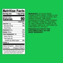 Sea Salt Veggie Straws Potato & Vegetable Snack Multipack - 12ct/.75oz - Good & Gather™ 10 Sea Salt Veggie Straws Potato & Vegetable Snack Multipack - 12ct/.75oz - Good & Gather™ -Good & Gather GUEST e4d44fe7 1477 4c15 9576 4fbe604042b8