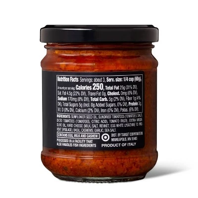 Signature Red Pesto - 6.35oz - Good & Gather™ 4 Signature Red Pesto - 6.35oz - Good & Gather™ - Image 2