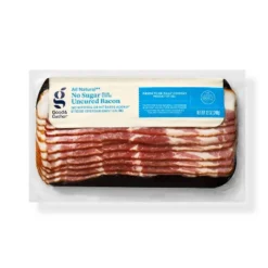 Uncured No Sugar Bacon - 12oz - Good & Gather™ -Good & Gather GUEST e5c34524 4a28 47eb 84e3 42c379811d8f