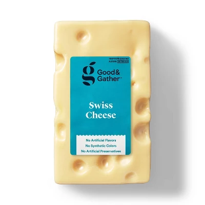 Swiss Cheese - Price Per Lb - Good & Gather™ 5 Swiss Cheese - Price Per Lb - Good & Gather™ - Image 3