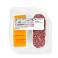 Uncured Genoa Salami And Cheddar Cheese Snacker - 2.5oz - Good & Gatherâ„¢