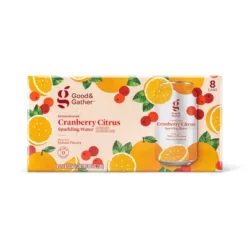Cranberry Citrus Sparkling Water - 8pk/12 Fl Oz Cans - Good & Gather™ -Good & Gather GUEST e7b32dd1 8a48 43c1 93a9 58f8ef0f1a62
