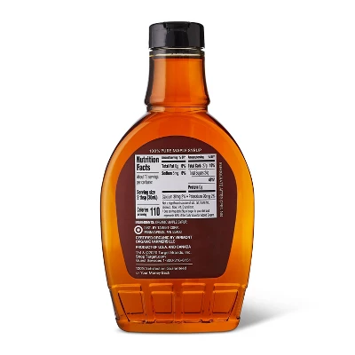 100% Pure Organic Maple Syrup - 12 Fl Oz - Good & Gather™ 3 100% Pure Organic Maple Syrup - 12 Fl Oz - Good & Gather™